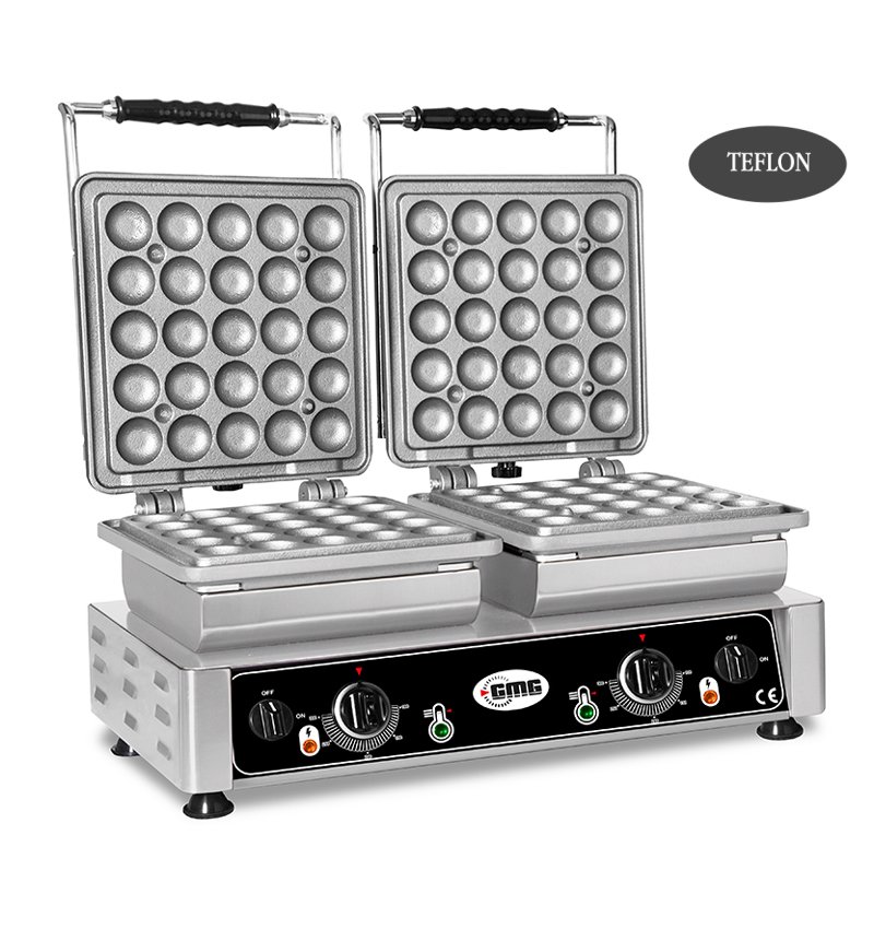 GMG WE 27 L Mini Top Waffle Makinesi, Değiştirilebilir Plaka