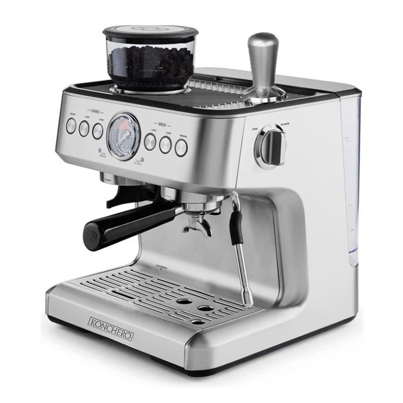 Konchero Serena 5023A ماكينة قهوة إسبريسو PID، مجموعة واحدة