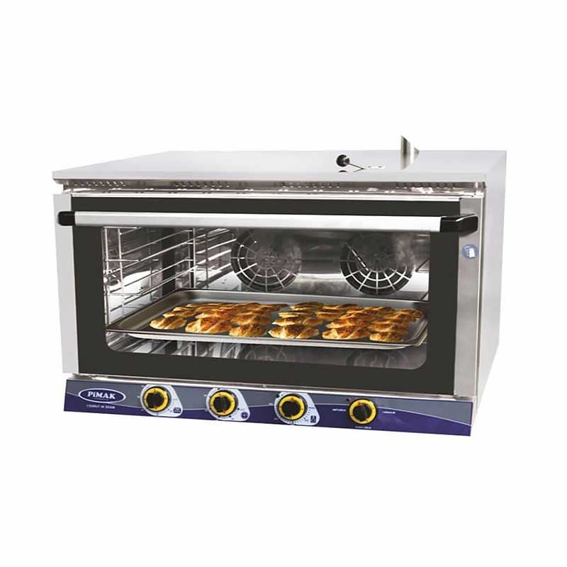 Pimak Elektirikli 4 Tepsili Patisserie Fırın Manuel 80x83x57 cm