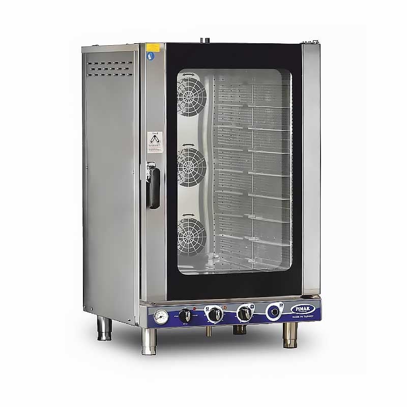 Pimak PTS09-DİJİTAL Elektrikli 9 Tepsili Patisserie Dijital Fırın 80,5x87x135 cm