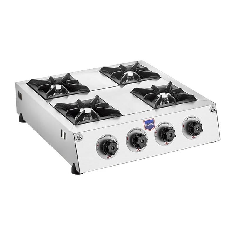 Remta CEJ28 Countertop Cooker, 4 Burners, Natural Gas