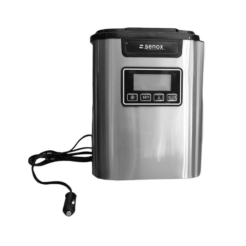 Senox BZ12 ماكينة صنع ثلج مكعبات مع حاوية، سعة 12 kg/يوم