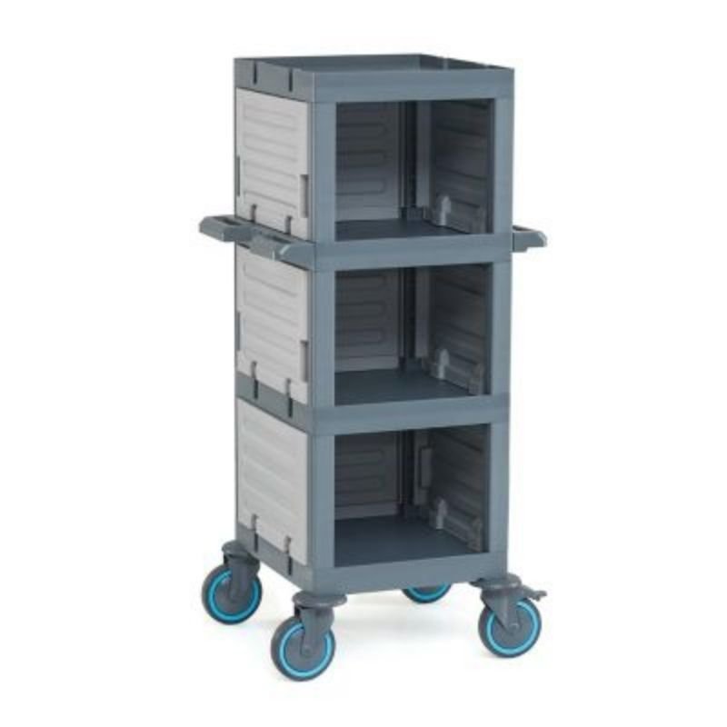 Fantom Procart 203 عربة خدمة مغلقة بـ 4 أرفف، سعة 200 كغ