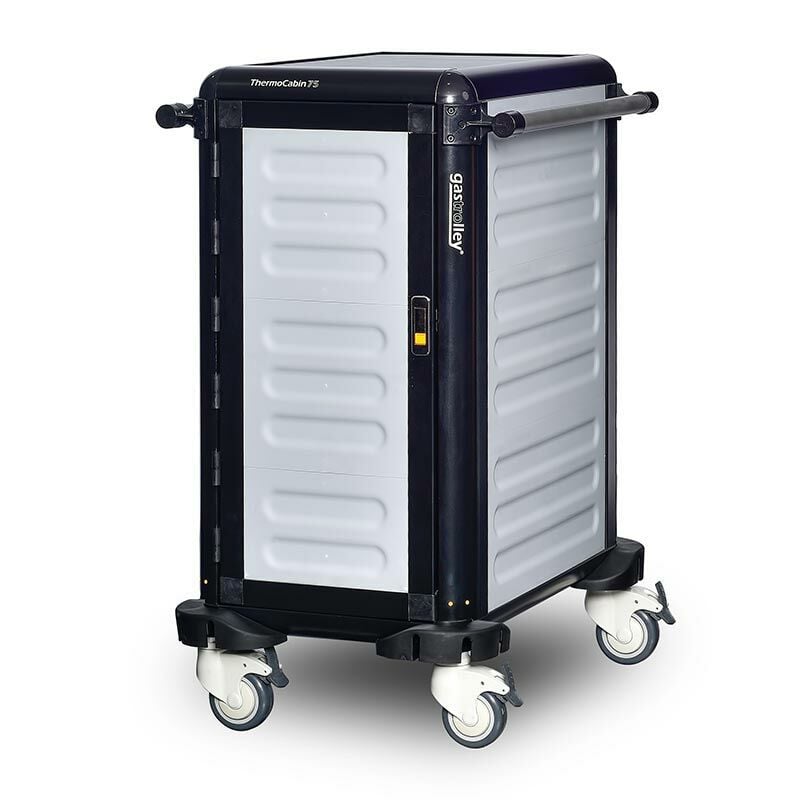 Gastrolley 75 Thermo Cabinet Transport Trolley, 53x78x99 cm