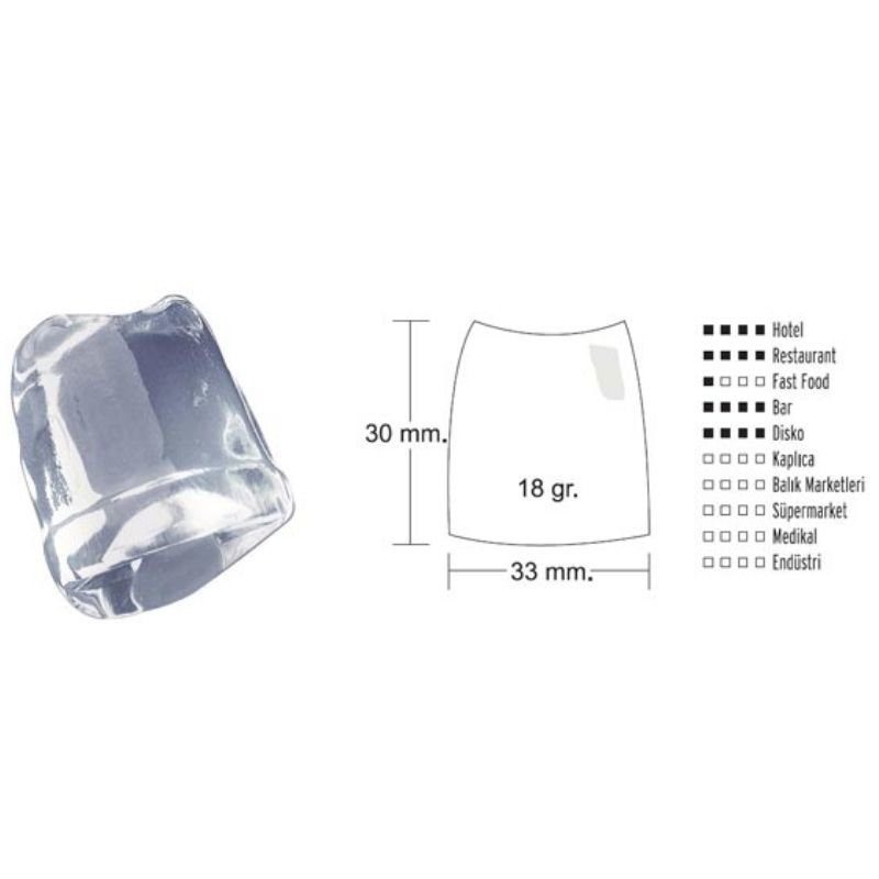 Kastel KP 25/6 Cube Ice Machine, 25 kg/day Capacity