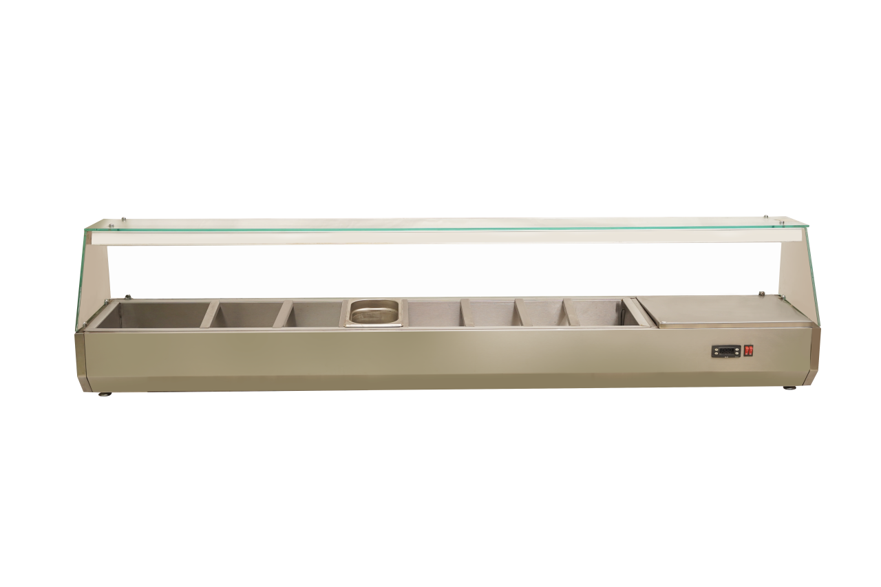 Osimo Pizza / Salata Hazırlık Bar Ünitesi, 1/4 Gn Küvet, 15 Cm Derinlik