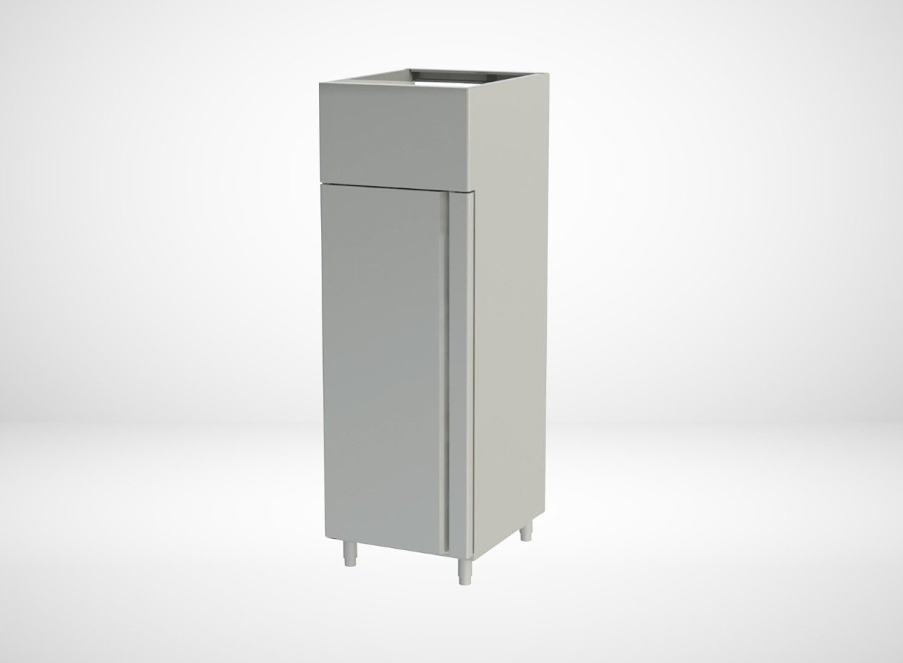 Osimo SNACK Series Upright Refrigerator, Single Door, 600 lt.