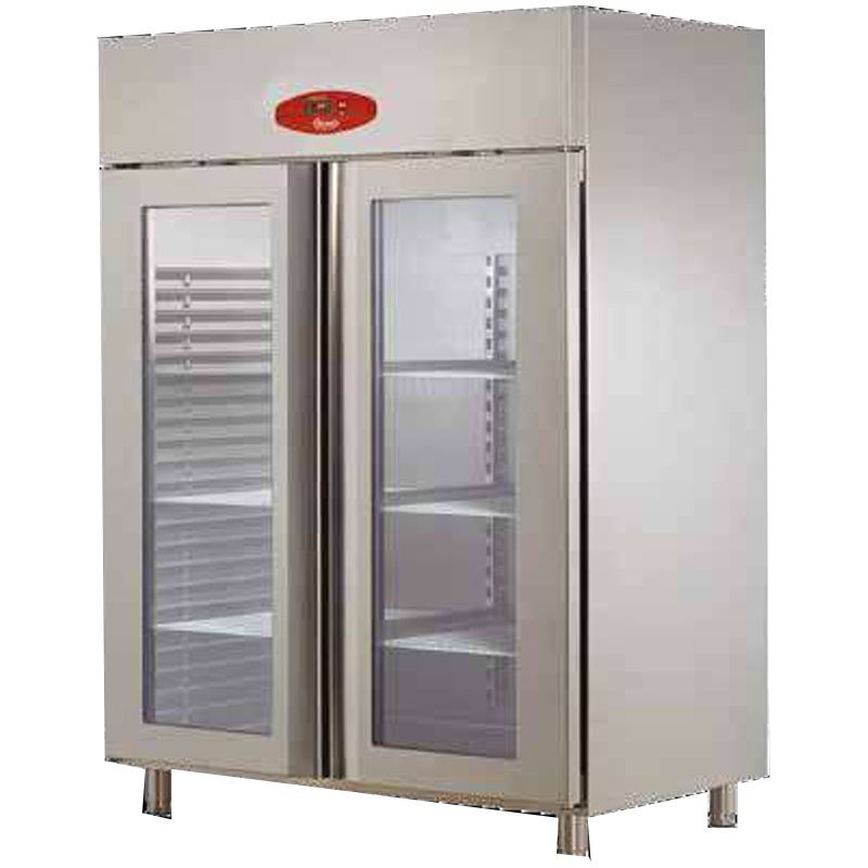 Osimo SNACK Seri Dik Tip Camlı Dondurucu, İki Kapılı,  1200 lt.