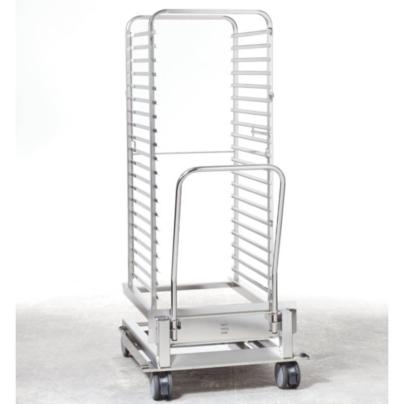 Rational Mobile Tray Rack, Type 20-2/1, 16 Shelves 60.22.395