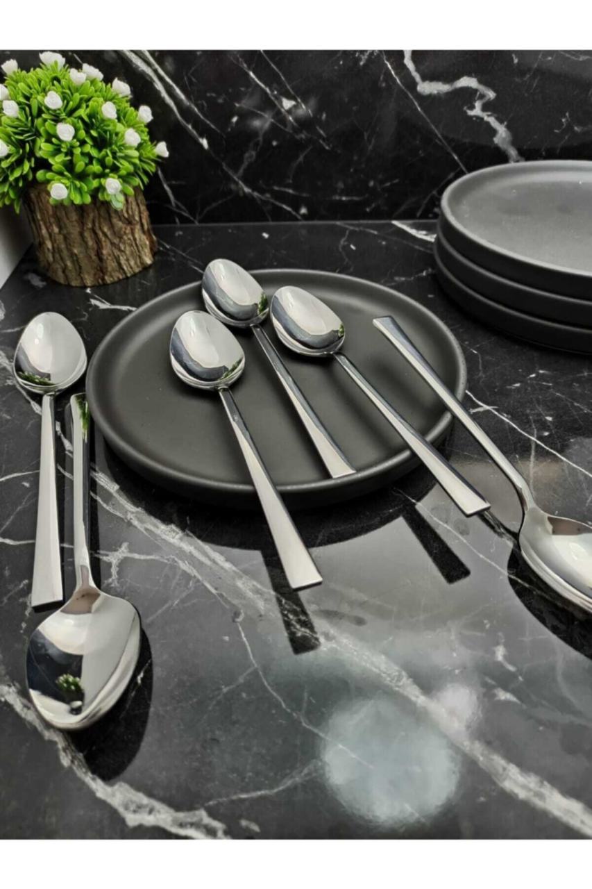 AKİRA HOME Sade 72 Parça Çatal Kaşık Takımı
