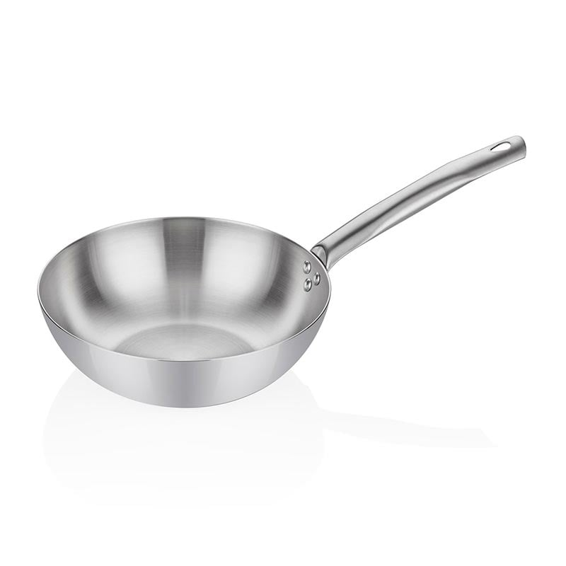 Altınbaşak Multi Metal İndüksiyon Çelik Wok Tava 28 cm