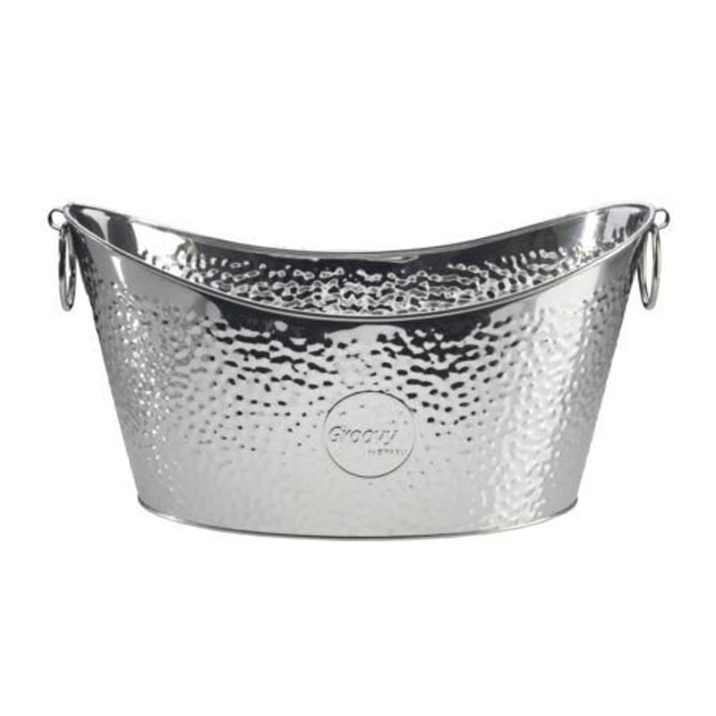 Biradlı Groovy GRV-1010 Çelik Şişe Kovası, 9 L, Parlak