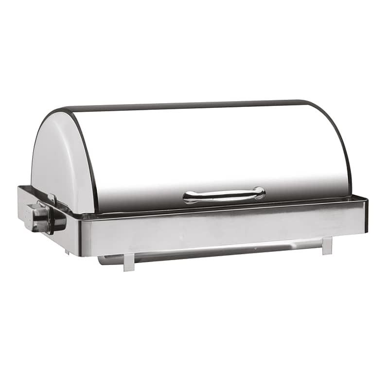 Öztiryakiler Chafing Dish, 180 Derece Açılır Kapak, Setüstü Gömme Ayak,1/1 GN