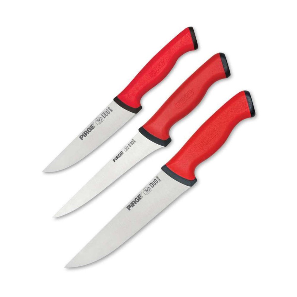 Pirge Duo Profesyonel Kasap Kurban Bıçak Seti - 35135