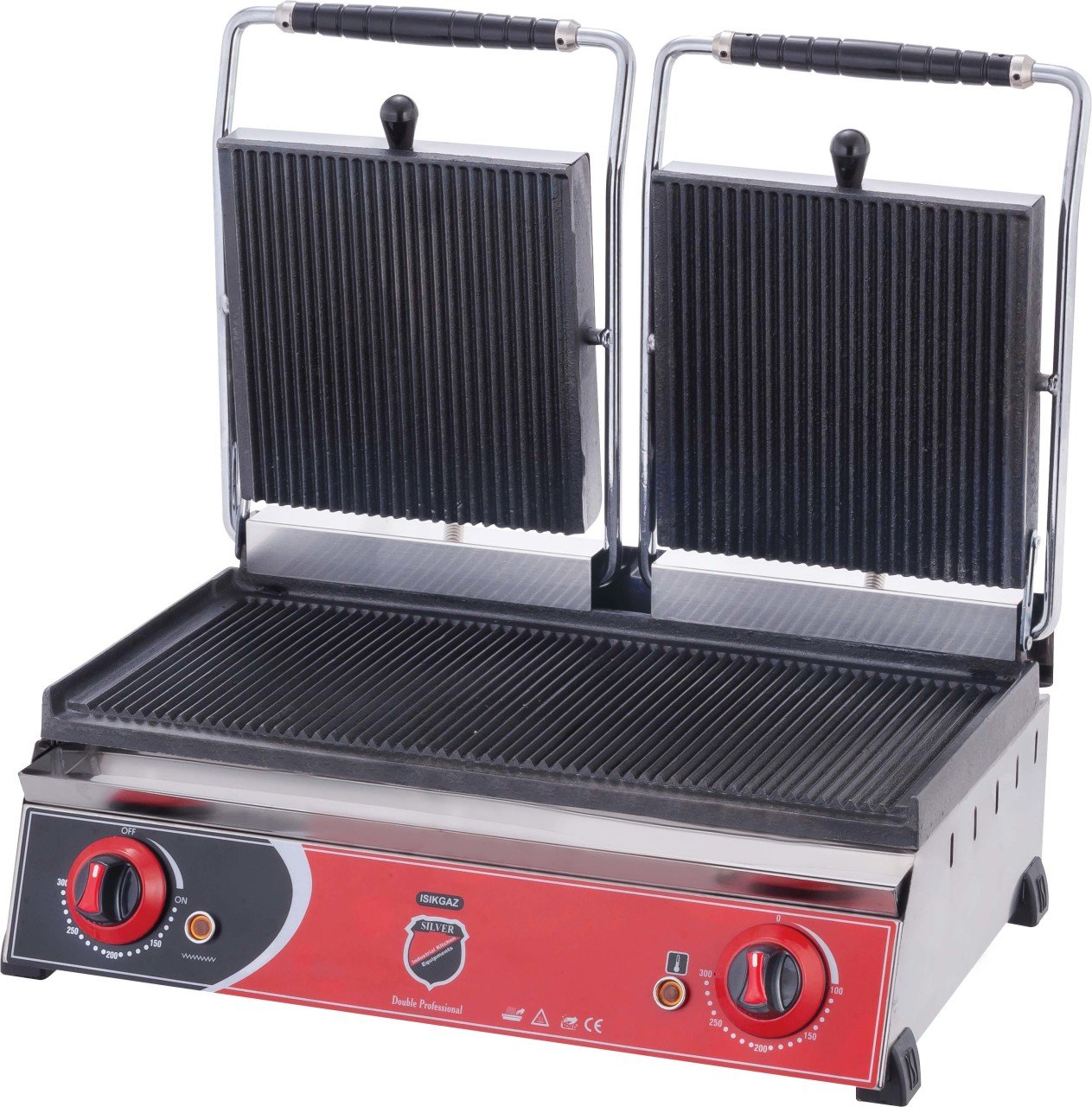 Silverinox محمصة خبز بغطاء مزدوج 20 شريحة كهربائية