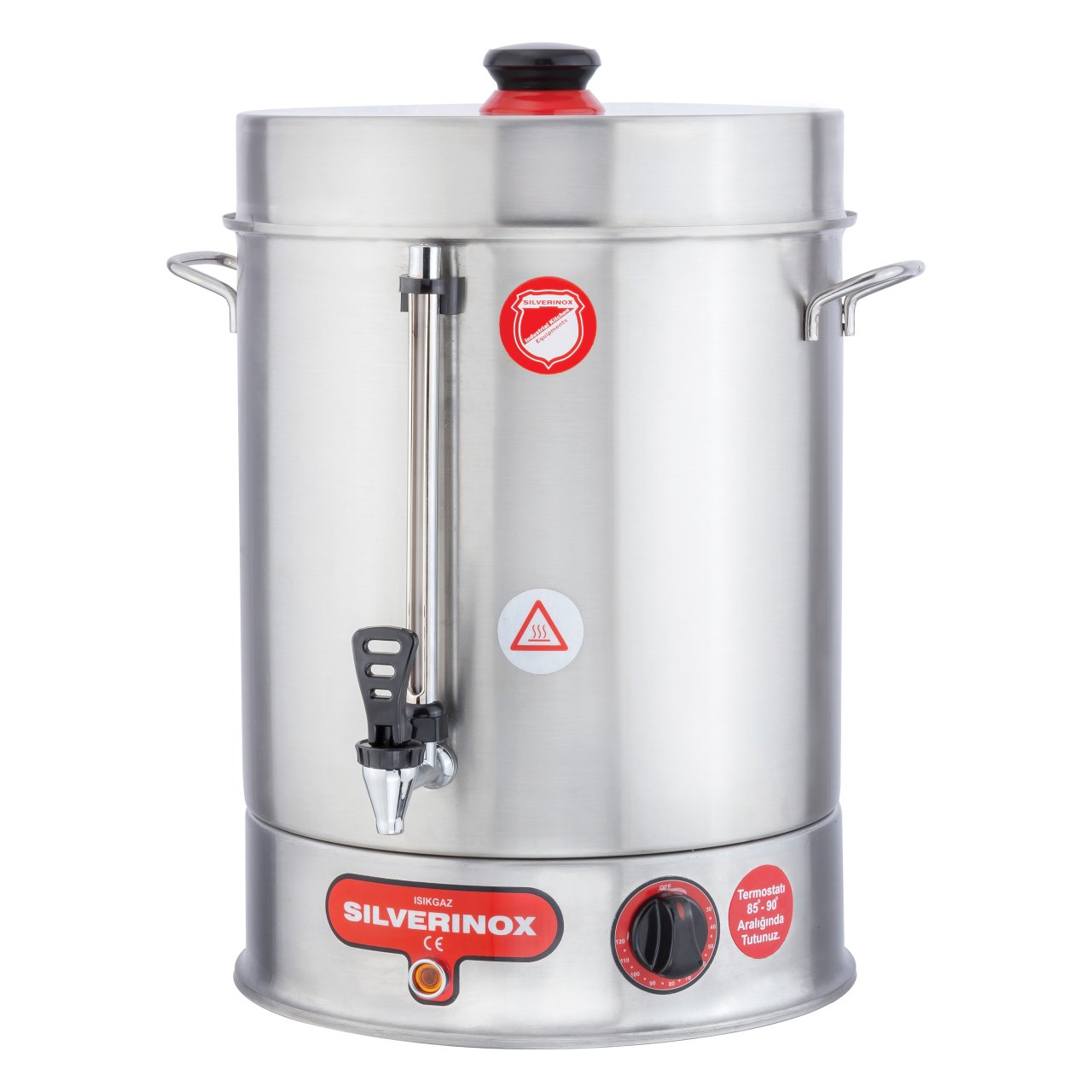 Silverinox Süt Otomatı 120 bardak 8 L