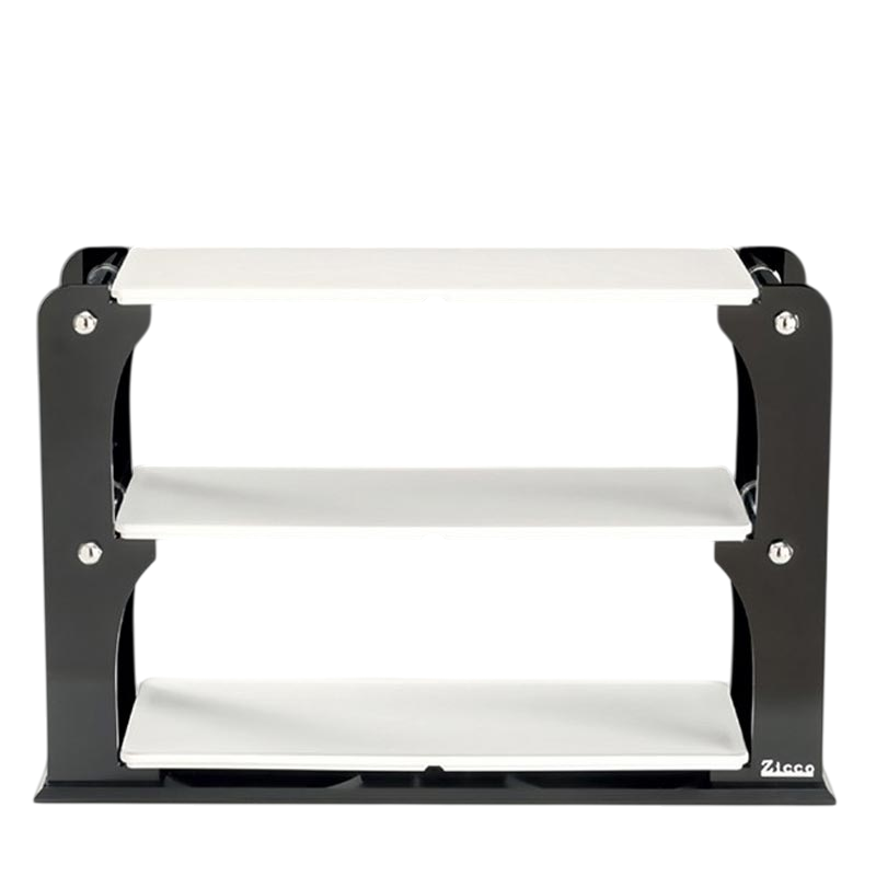 Zicco ZCP-743 3 Katlı Melamin Tepsili Teşhir Standı 20x57 cm