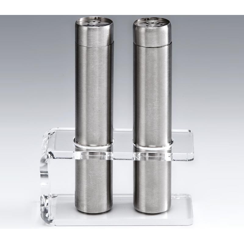 Zicco ZKC 2700/T Akrilik Standlı Tuzluk Biberlik Takımı 12 cm