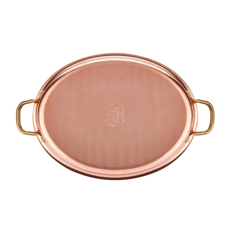 Altınbaşak A 101OC 28K Oval Deep Pan with Lid 28x21x6 cm