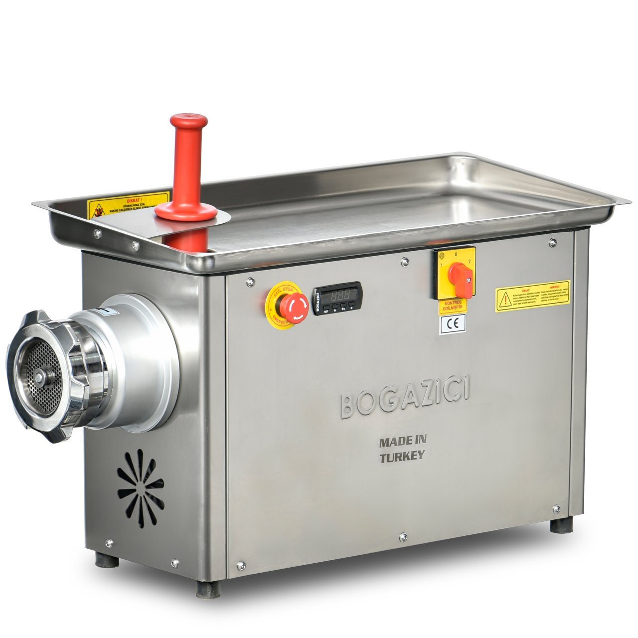 Boğaziçi No 32 Soğutuculu Komple Paslanmaz Soğutuculu Kıyma Makinesi 600 Kg/Saat BPKM.32.S