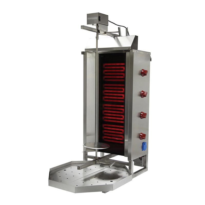 Öztiryakiler 4E Model Döner Ocağı, Elektrikli, Üstten Motorlu, Sekizgen