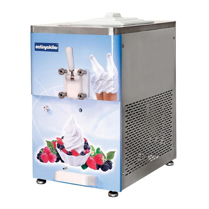Öztiryakiler OEF1500 Dondurma Makinesi Set Üstü Tek Kollu 8 L6644