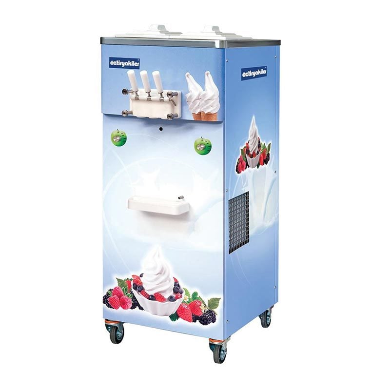 Öztiryakiler OEF4000 Dondurma Makinesi, 3 Kollu, 2x8 L,6644