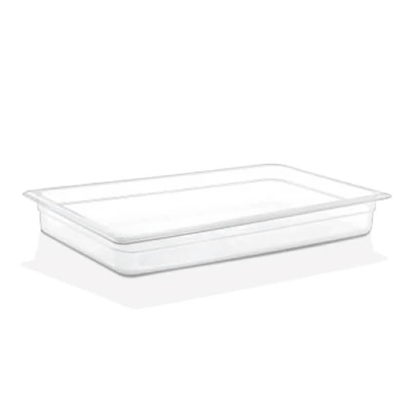 Öztiryakiler Polipropilen Gastronorm Küvet, 1/1-65, 53x32,5x6,5 cm