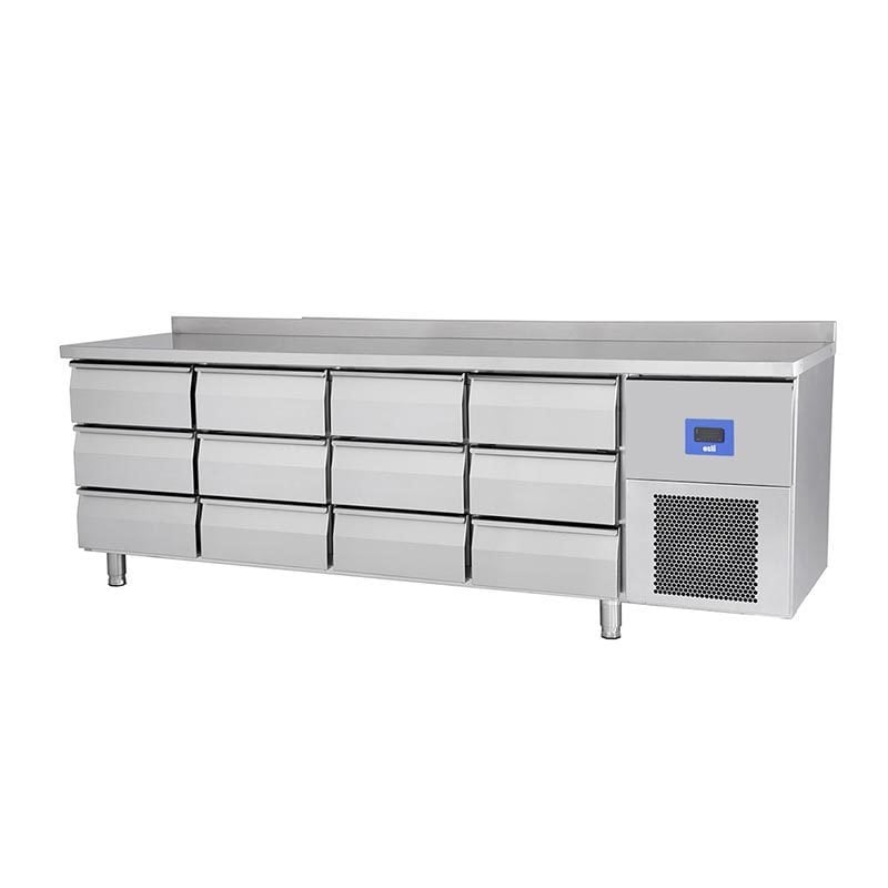 Öztiryakiler TA 460 LMV Derin Dondurucu 12 Çekmeceli Yatay Tezgah Tip 6644