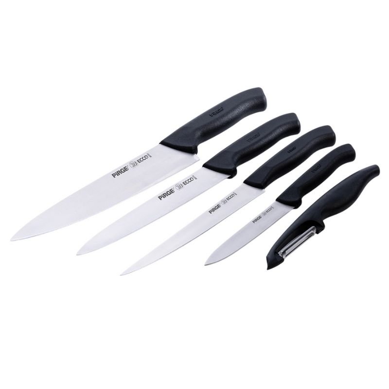 Pirge Ecco 5-Piece Knife Set with Bag - 38402