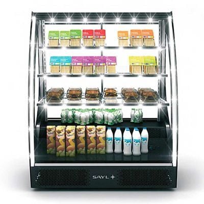 Sayl   Soğuk Teşhir Dolabı Pak Line 101x62x124   Curvada-PAK-CCA
