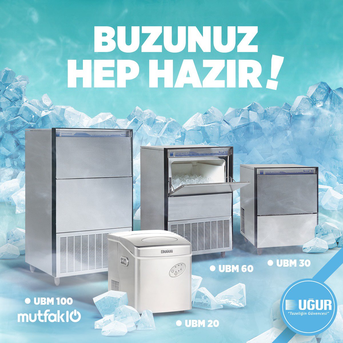Uğur Ubm 100 Buz Makinesi