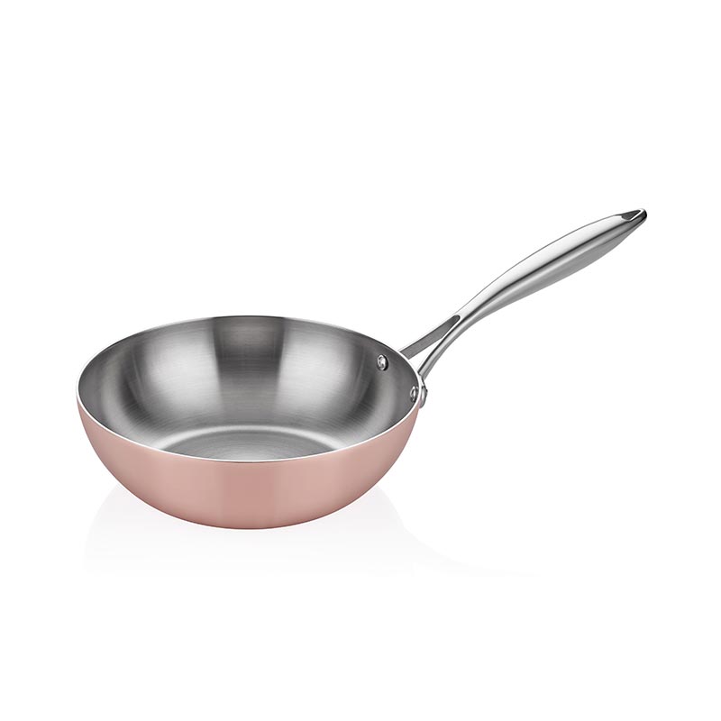 Altınbaşak A 103WK 26 Multi Metal Bakır İndüksiyon Wok Tava 26 cm