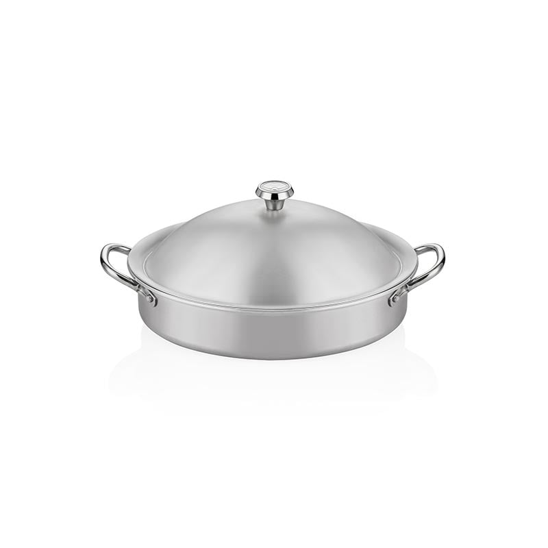 Altınbaşak A 119OC 25 Beyaz İnci Oval Tencere 25x17 cm