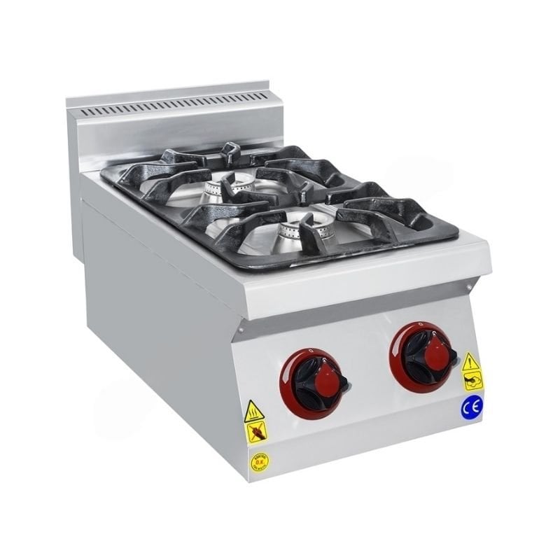 CSA 700 Edge Seri 2 Gözlü Ocak Set Üstü Lpg'li 40x70 Cm