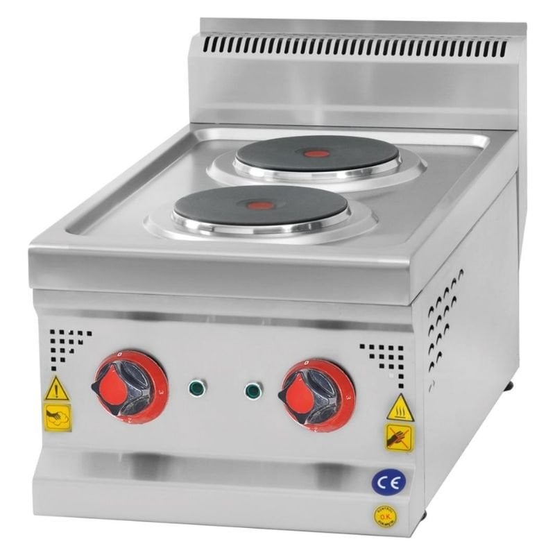 CSA 700 Seri 2 Yuvarlak Pleytli Ocak Set Üstü Elektrikli 40x70 Cm
