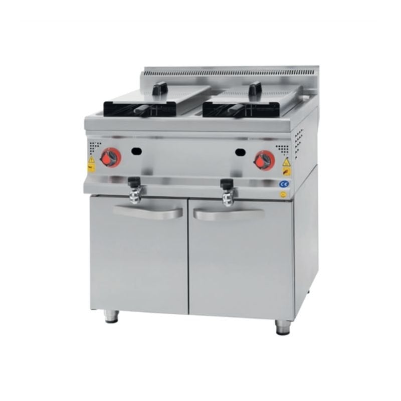 CSA 900 Seri Fritöz Dolaplı Lpg’li 22+22 lt 80x90 Cm