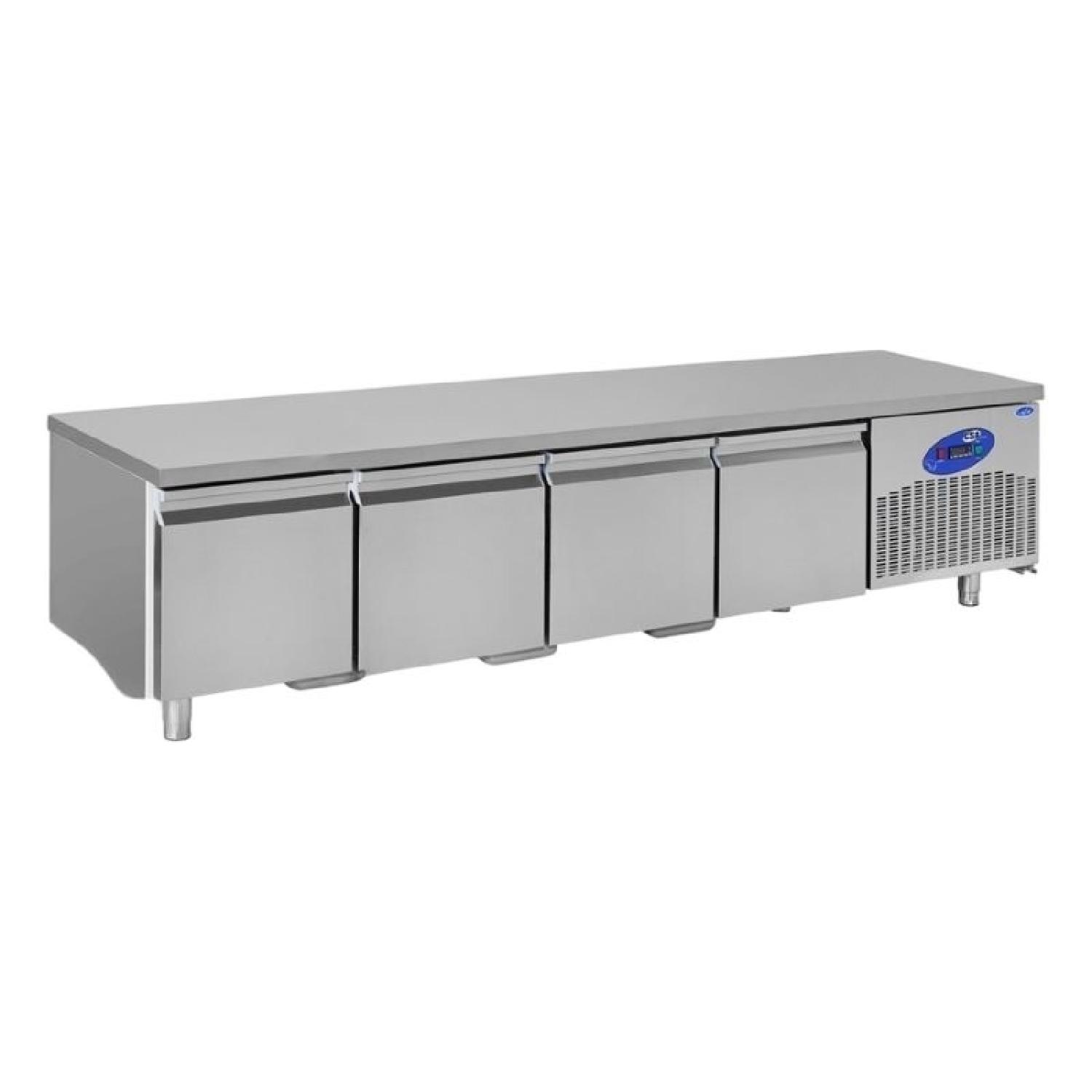 CSA CS.CİK.4D.600.240CM Cihaz Altı Derin Dondurucu 4 Çekmeceli 240x60 Cm 310 L 304 Kalite