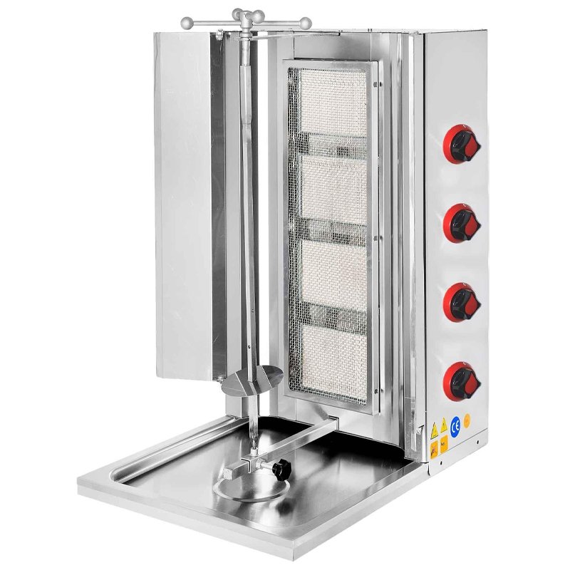 CSA Döner Ocağı Sabit 4 Radyanlı Gazlı