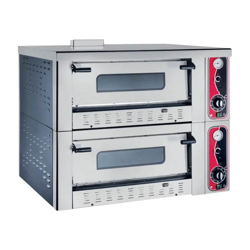 CSA KRCS.PFG.12 Pizza Fırını Çift Katlı 6+6 x 30 Cm Pizza Kapasiteli Doğalgazlı