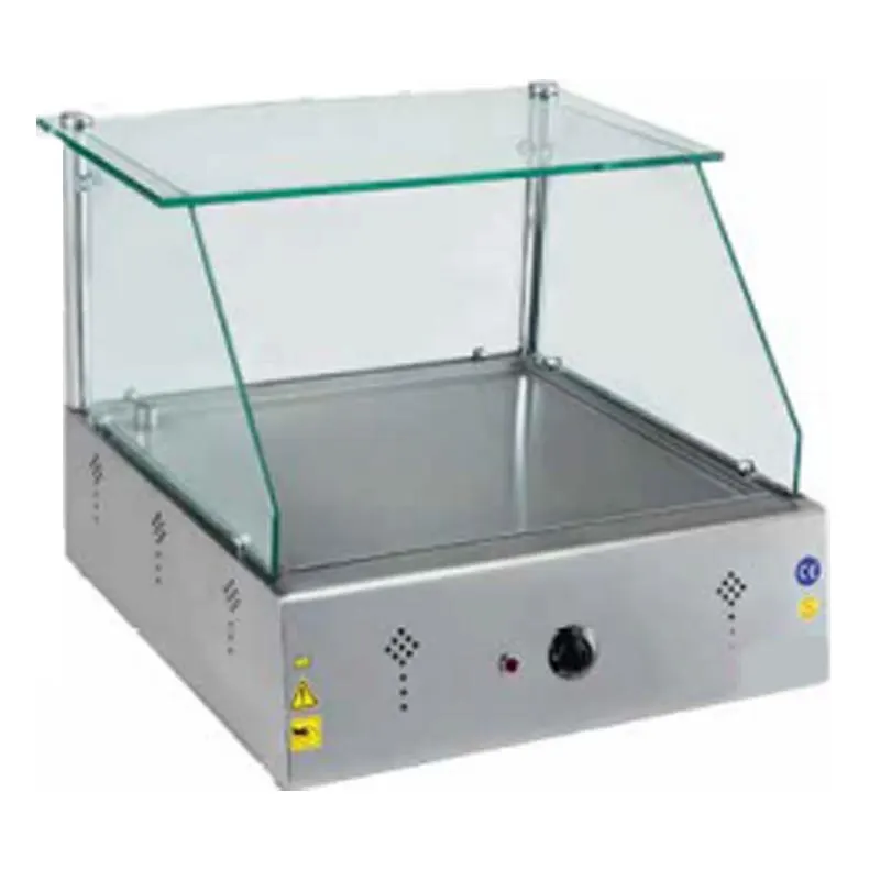 CSA Set Üstü Camlı Böreklik Elektrikli 60x60x55 Cm