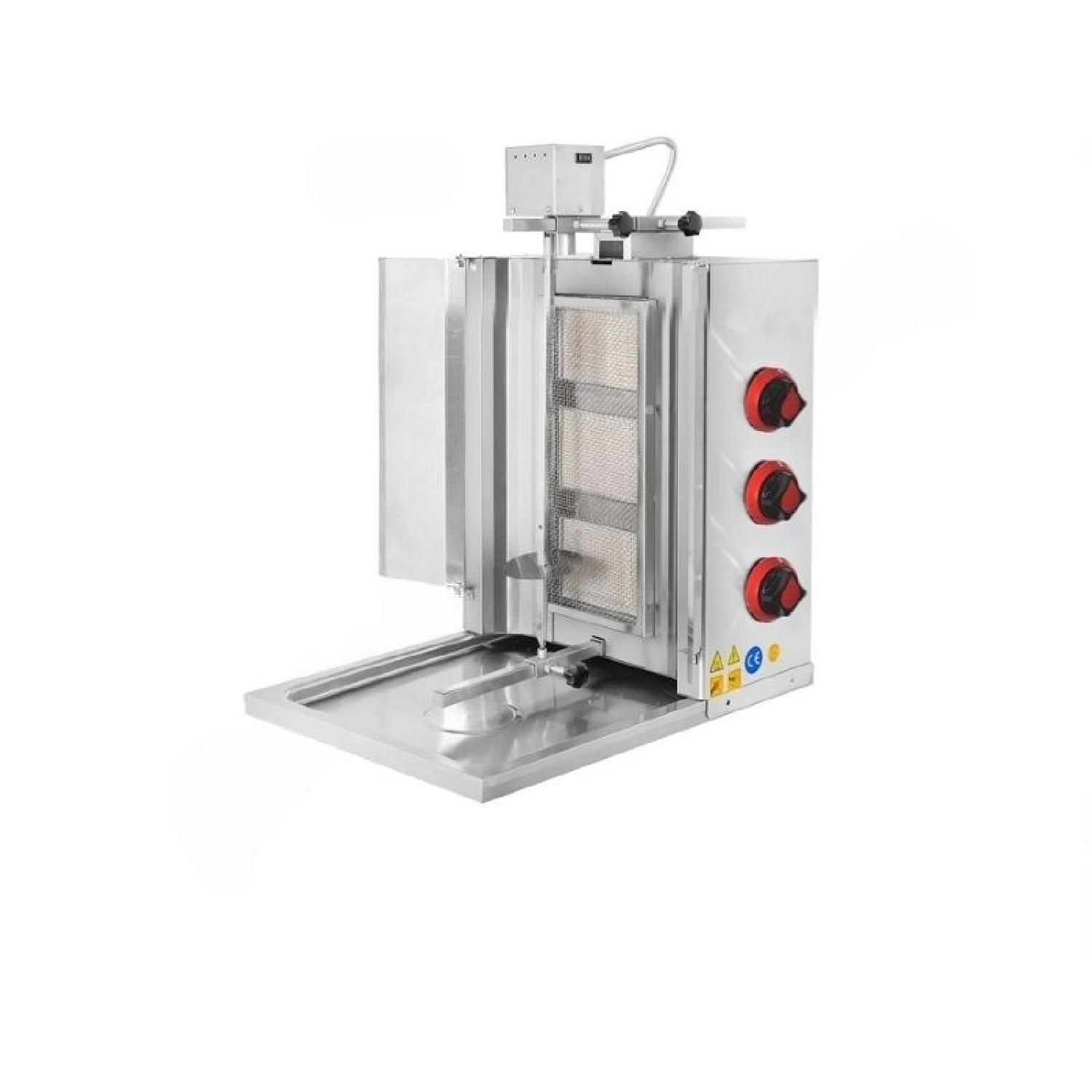 CSA KRCS.UMSDOG.3 Döner Ocağı Üstten Motorlu 3 Radyanlı Doğalgazlı