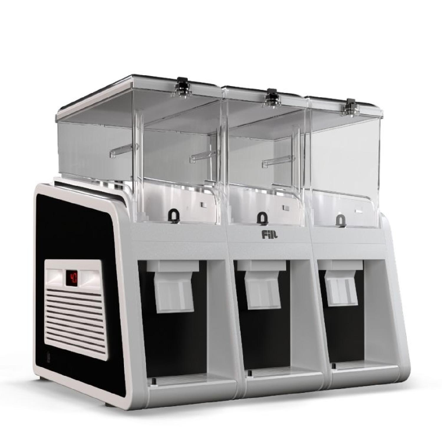 Fill Classic 3 Limonata Makinesi 19x3 Litre Beyaz Siyah
