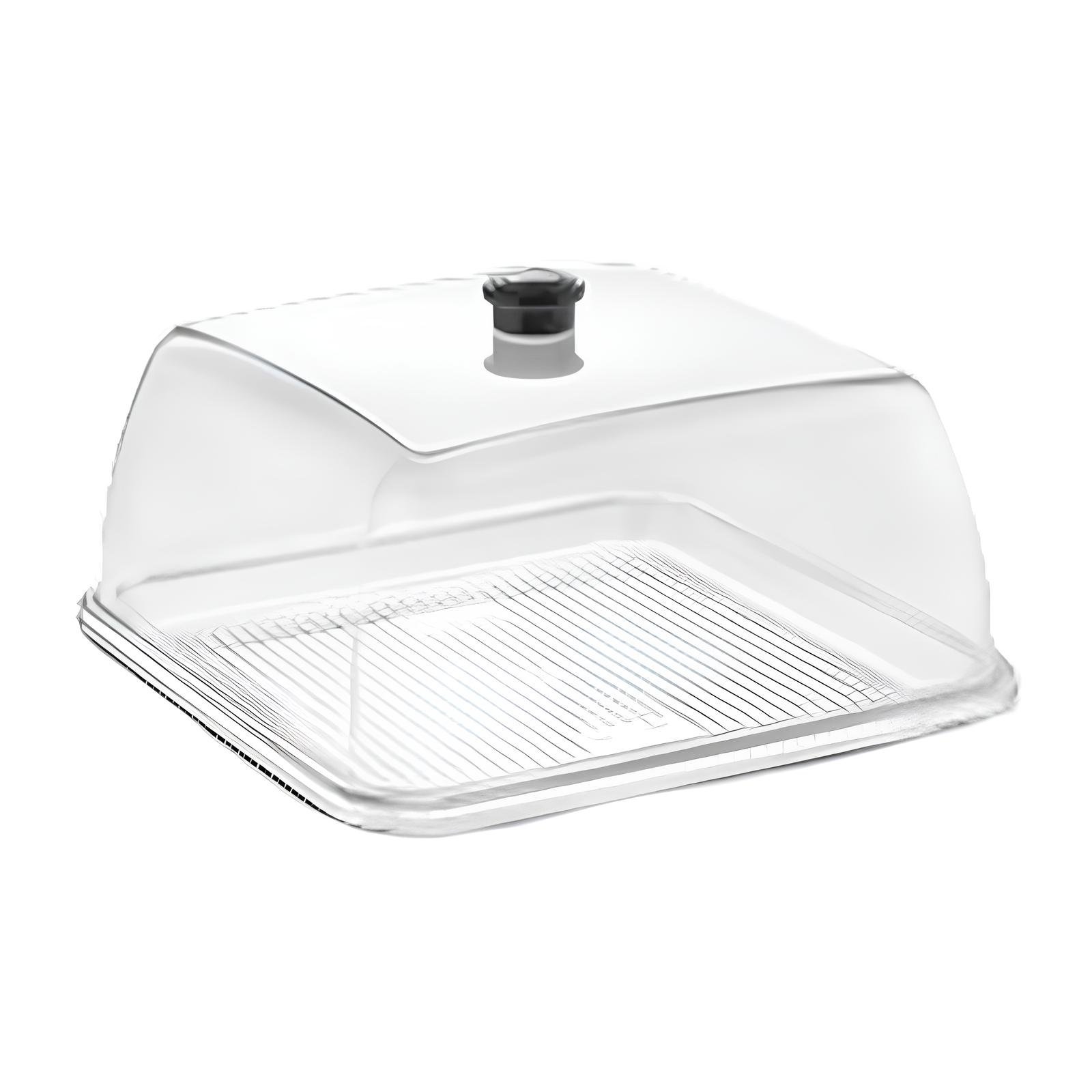 GastroPlast GF-18 Polikarbon Fanus 28x28 Cm Şeffaf