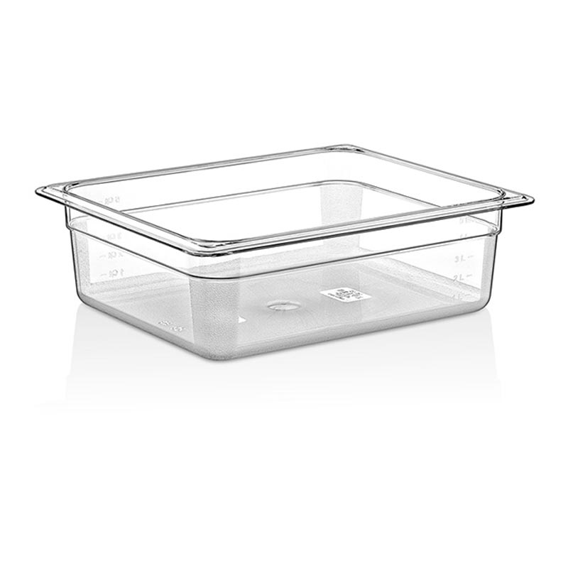 GastroPlast GN 1/2-100 mm Gastronorm Küvet Polikarbon