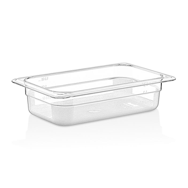 GastroPlast GN 1/4-65 mm Gastronorm Küvet Polikarbon