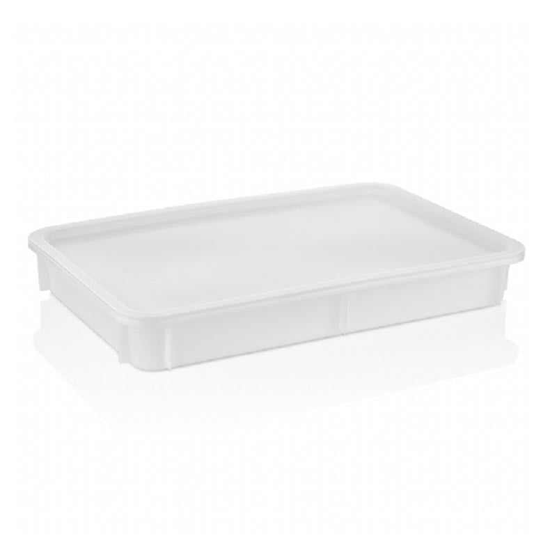 GastroPlast GPHPE-75 صندوق عجين بيتزا بولي إيثيلين 60x40x7.5 سم