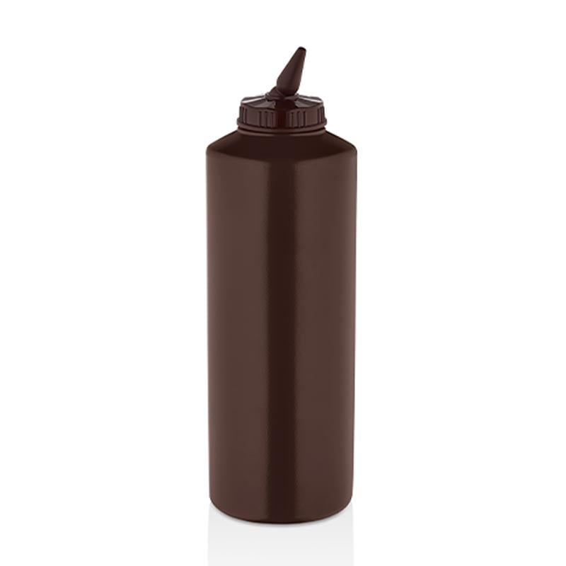 GastroPlast GPS-1000 Ayarlı Uçlu Fişek Sosluk 1000 ml Kahverengi