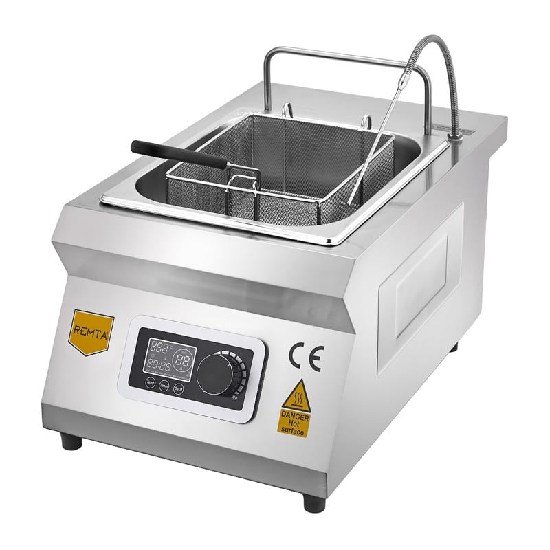 Remta WZ-TZ035 İndüksiyon Fritöz 10 Litre Elektrikli Dijital