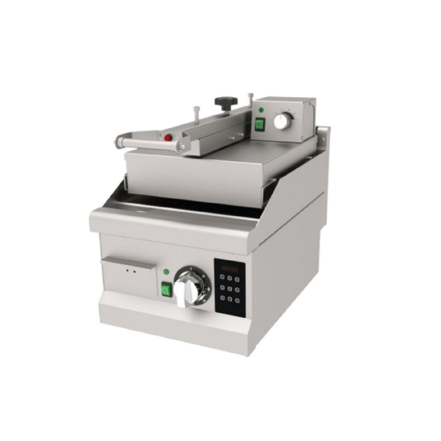 Atalay ACIE-01S Clam Grill Izgara Tekli Set Üstü Elektrikli 40x74 Cm